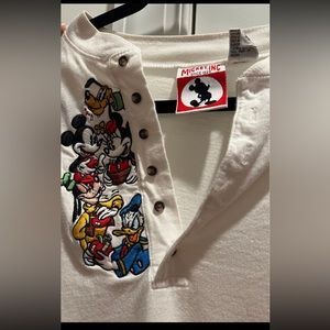 Mickey Mouse & Friends Long Sleeve Shirt Walt Disney Theme Parks and Resorts